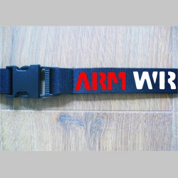 Arm Wrestling textilná šnúrka na krk ( kľúče ) materiál 100% polyester
